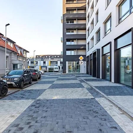 Panoramic View Close To Hockey Stadium