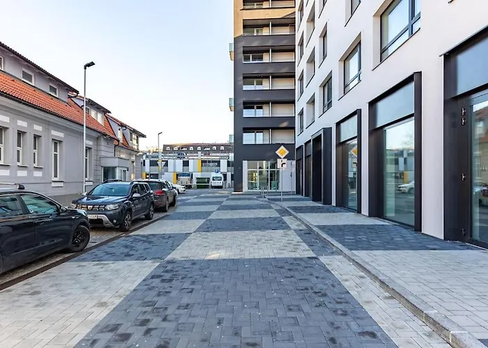 Panoramic View Close To Hockey Stadium